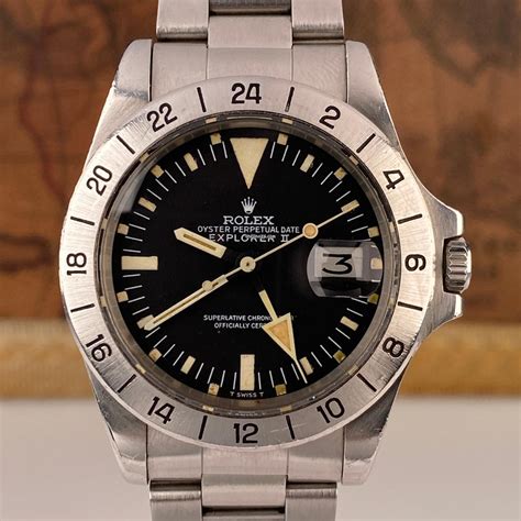 rolex explorer 2 gebraucht mit geschliffenem glas|used Rolex explorer ii for sale.